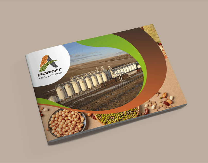 Global Agro Trading — Corporate Print Brochure - International Agriculture & Commodity Export